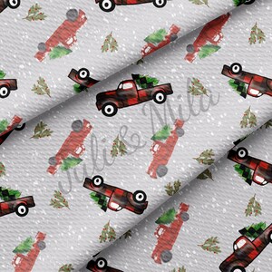 Christmas Printed Liverpool Bullet Textured Fabric by the yard 4Way Stretch Solid Strip Thick Knit Jersey Liverpool Fabric AC4