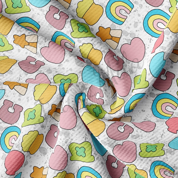 Lucky Charms Fabric Etsy