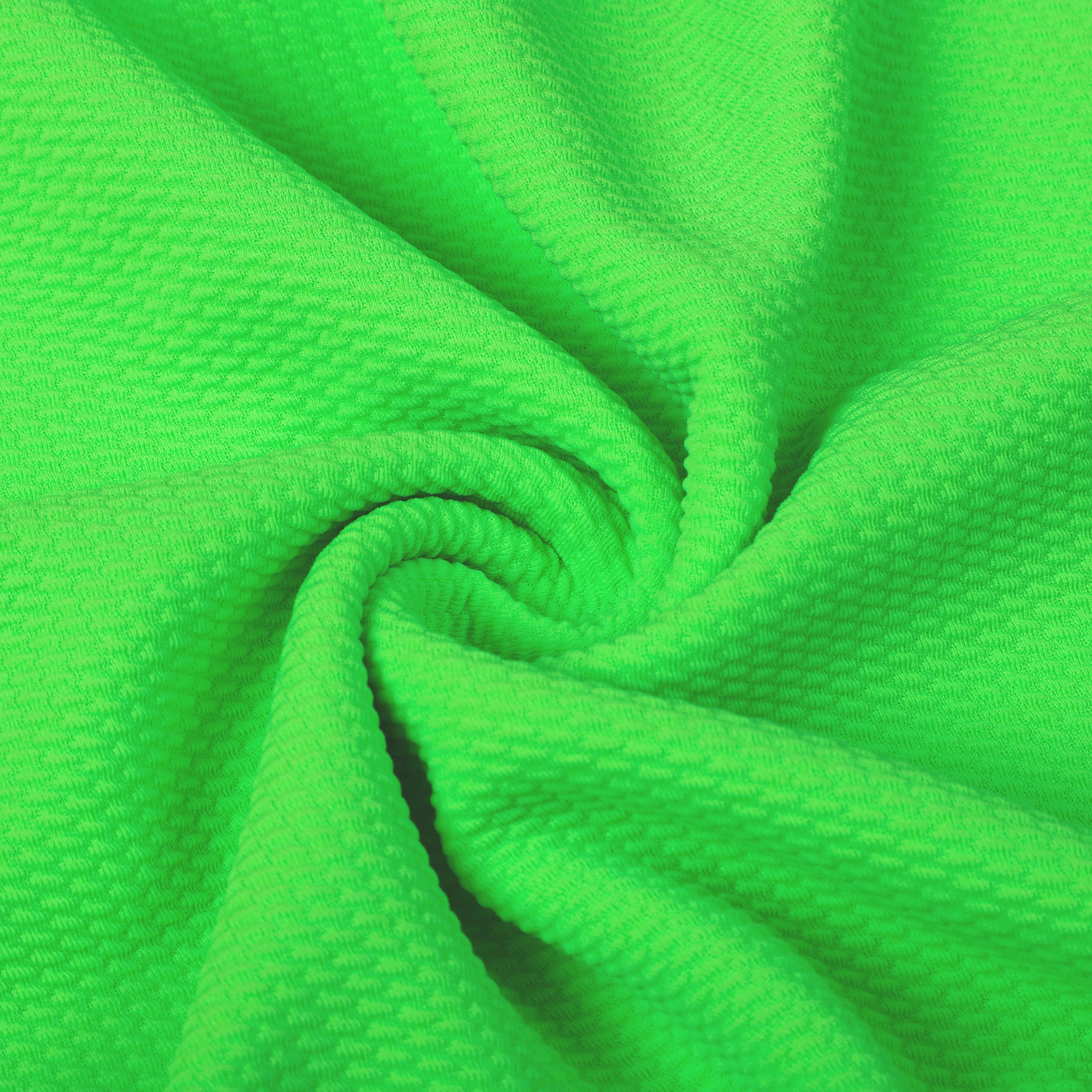 Neon Green Liverpool Bullet Textured Fabric by the yard 4 Way Stretch…