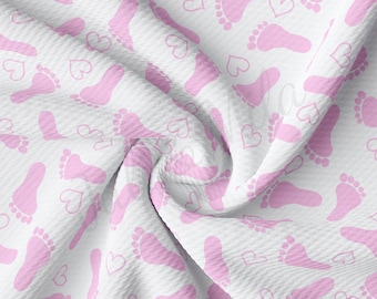 Printed Liverpool Bullet Textured Fabric by the yard Liverpool Fabric AA2565 L&D Labor and Delivery
