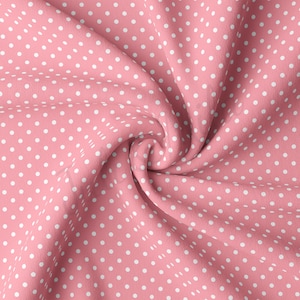 DBP Fabric Double Brushed Polyester Fabric by the Yard DBP Jersey Stretchy Soft Polyester Stretch Fabric DBP2407 Polka Dots