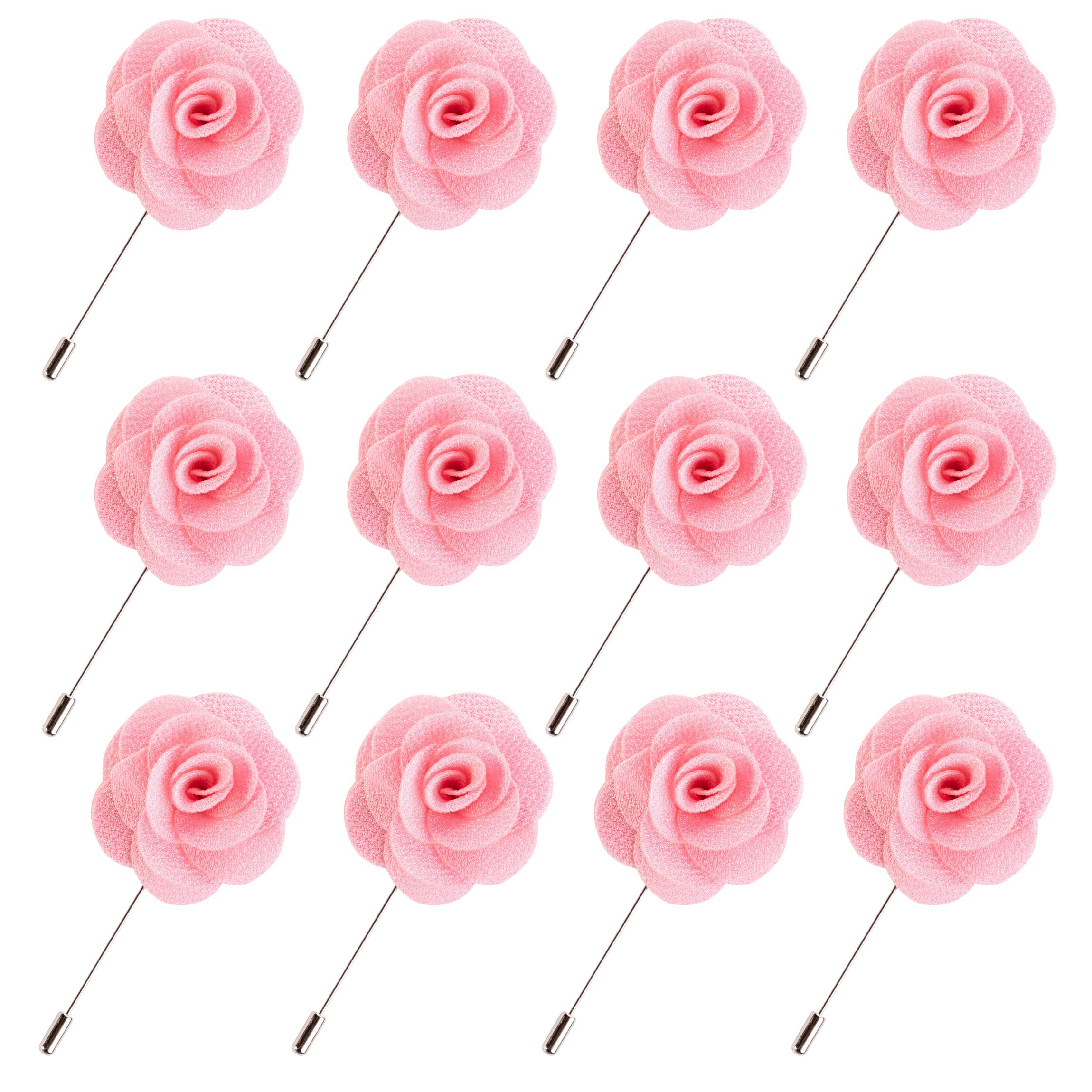 Broche Fleur Rose En Cristal Brillant - Épingle De Mariage Cœur Ouvert Double Pour Femmes, Grande Déclaration Plaqué Argent
