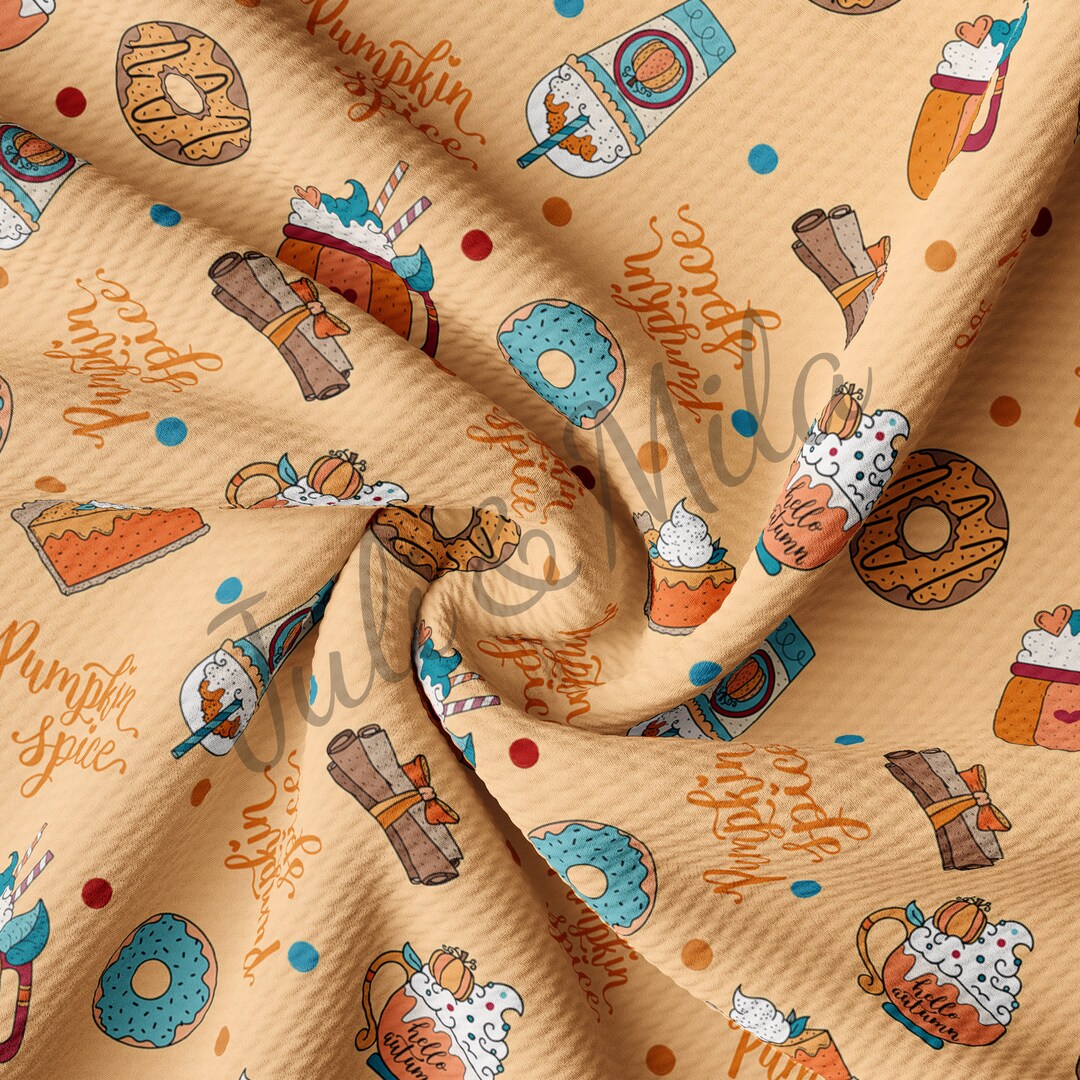 SPRINKLES on Brown Bullet Printed Liverpool Fabric, Stretch Fabric, Head  Wrap Supply