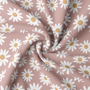 DBP Fabric Double Brushed Polyester Fabric by the Yard DBP Jersey Stretchy Soft Polyester Stretch Fabric  1 Yard Floral54 Floral