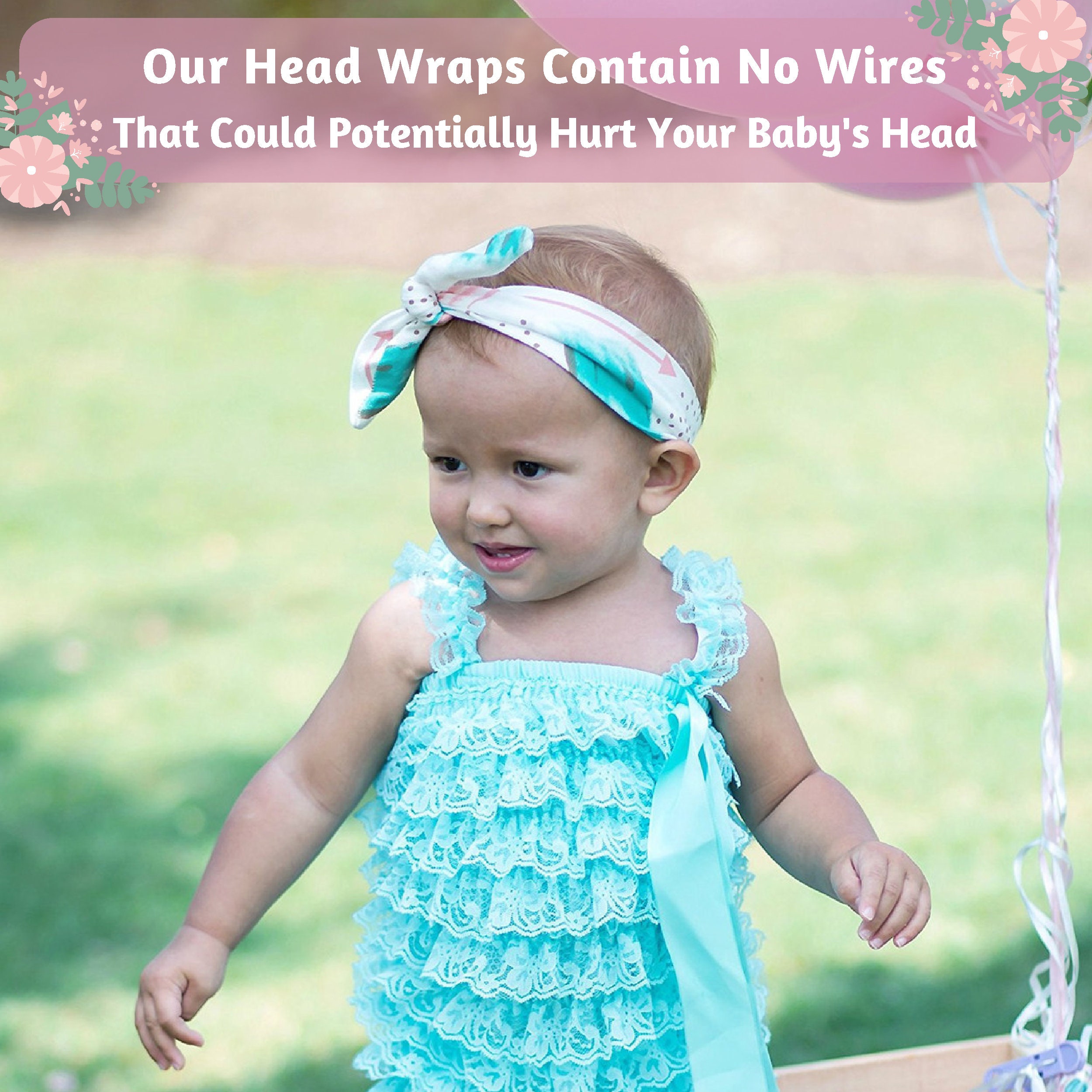 Baby Headbands Baby Girl Headbands Baby Head Wraps Newborn Etsy