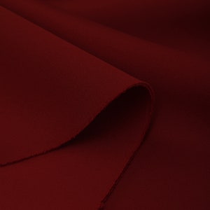 Burgundy Super Techno Scuba Neopreen Stof op maat gesneden Stretch Stof Polyester Spandex voor Scrunchies Kleding Kostuums Crafts Bows Strips