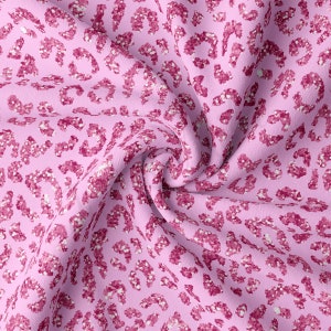 DBP Fabric Double Brushed Polyester Fabric by the Yard DBP Jersey Stretchy Soft Polyester Stretch Fabric DBP2572 Cheetah Leopard