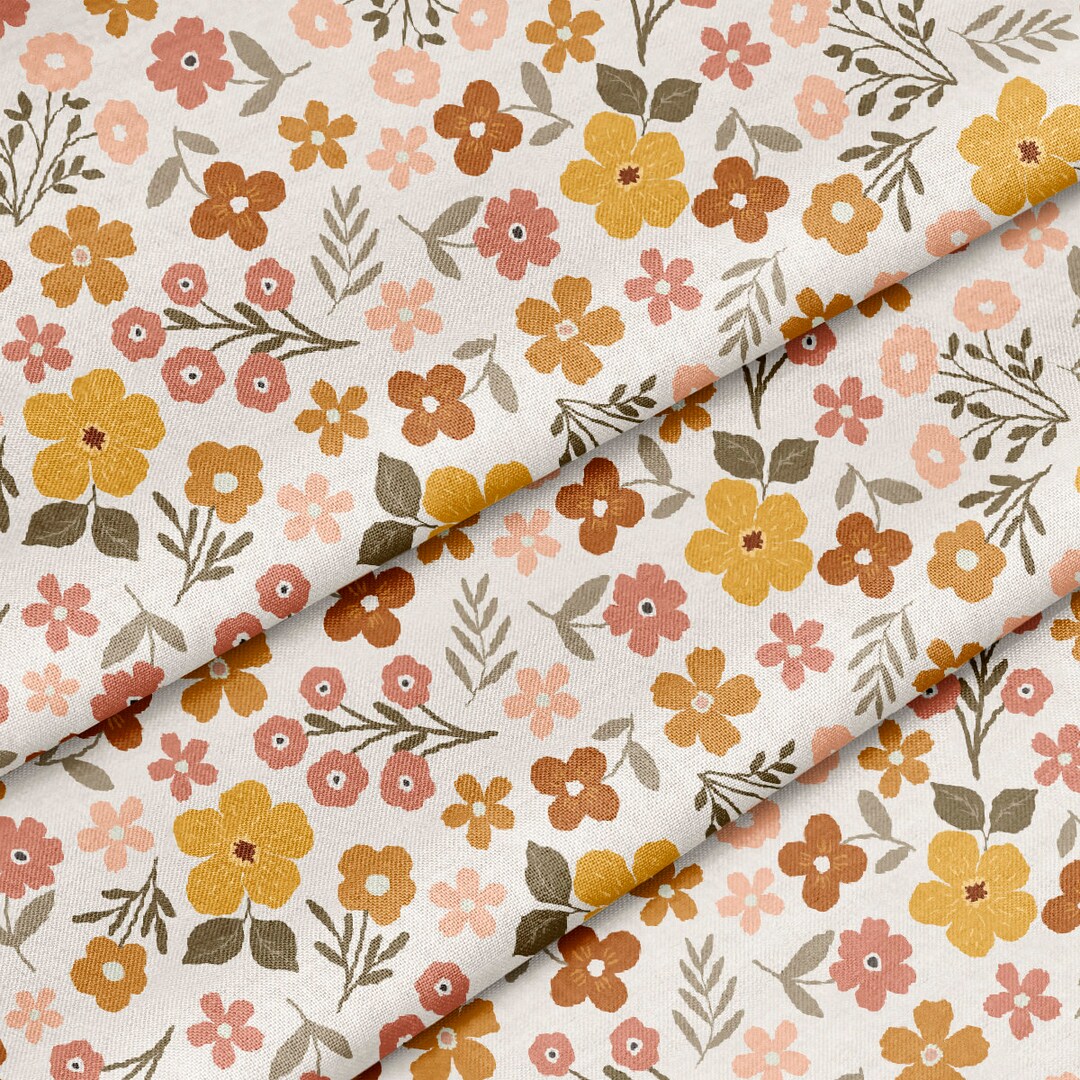 100% Cotton Fabric by the Yard Printed in USA Cotton Sateen - Cotton ...