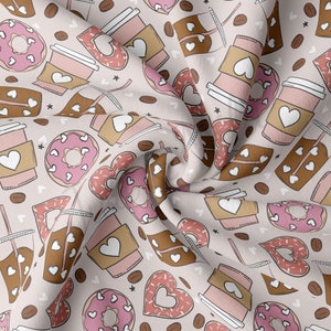 DBP Fabric Double Brushed Polyester Fabric Meterware DBP Jersey Stretchy Soft Polyester Stretch Fabric DBP1101 Valentinstag