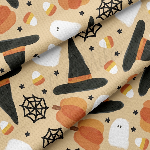 Halloween jersey knit fabric outlet