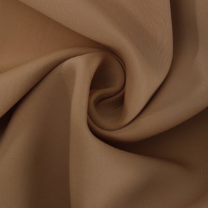 Tan Super Techno Scuba Neopreen Stof op maat gesneden Stretch Stoffen Polyester Spandex voor Scrunchies Kleding Kostuums Strikken Strips