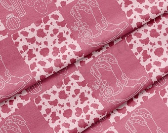 Western Boho 100% Baumwollstoff Bulk-Lager Gedruckt in USA Baumwollsatin - Cotton CTN1970 Western
