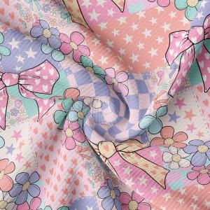 Summer Printed Liverpool Bullet Textured Fabric by the yard DBP Rib Knit Double Brush Polyester Liverpool Fabric  AA3218