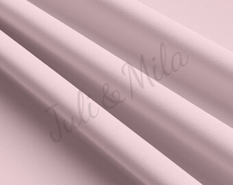 Light pink Double Brushed Polyester Fabric by the Yard DBP Jersey Stretchy Soft Polyester Stretch Fabric 1 Yard