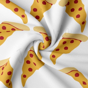 Tessuto in maglia a costine per pizza tagliato su misura Tessuto elasticizzato in morbido poliestere elasticizzato in jersey a coste 1 metro RBK2054