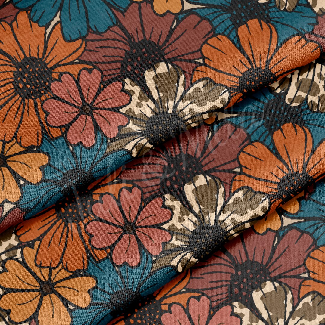 100% Cotton Fabric by the Yard Printed in USA Cotton Sateen - Cotton ...