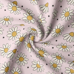 DBP Fabric Doppelt Gebürsteter Polyester Stoff Schüttgut DBP Jersey Dehnbarer Weicher Polyester Stretch Stoff DBP1738 Blumen Blumen