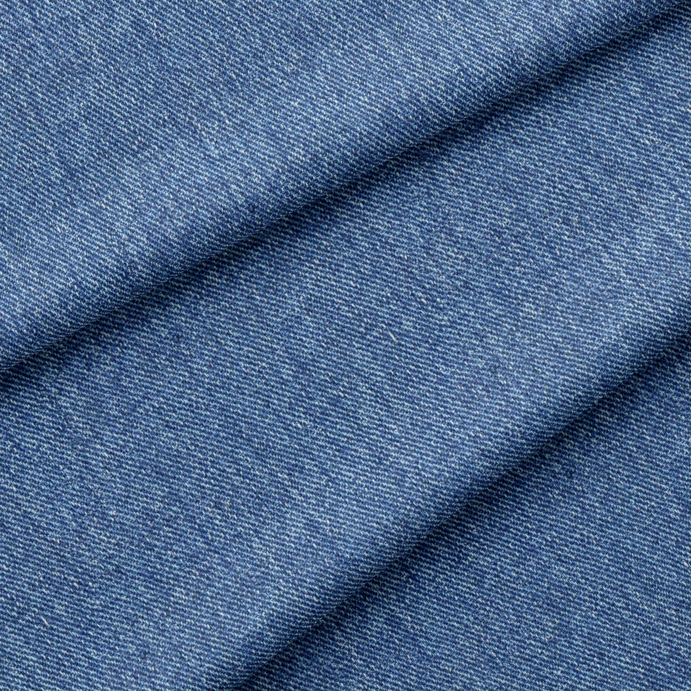 FabricLA Cotton Stretch Denim Fabric - 8 oz, 50” Inch Wide by The Yard -  Stylish Jeans Jackets Skirts & Dresses - Blue, 5 Continuous Yards