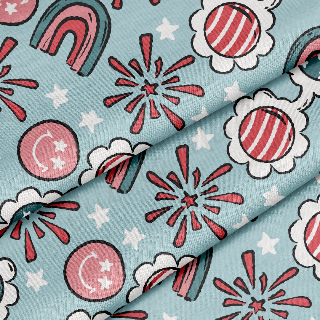 100% Cotton Fabric by the Yard Printed in USA Cotton Sateen - Cotton ...