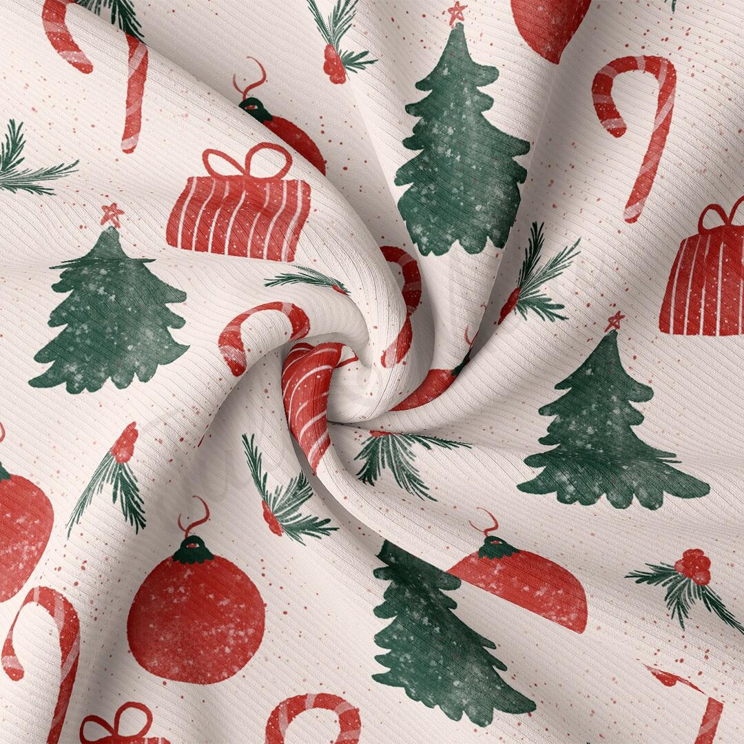 Polyester Rib Knit Fabric Rib Knit Fabric by the Yard Ribbed Jersey Stretchy Soft Polyester ...