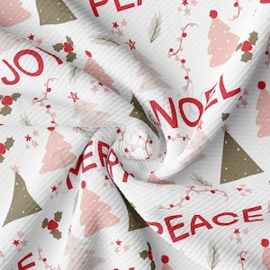 Tissu de Noël texturé Liverpool Bullet par mètre