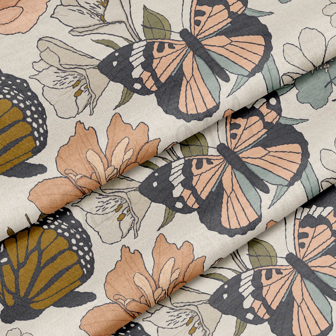 100% Cotton Fabric by the Yard Printed in USA Cotton Sateen - Cotton ...
