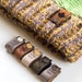Custom Small Labels With Rivet, Knitting Beanie Tags, Personalized Leather Tags, Crochet tags, Leather Label for Knitted items, Handmade tag 