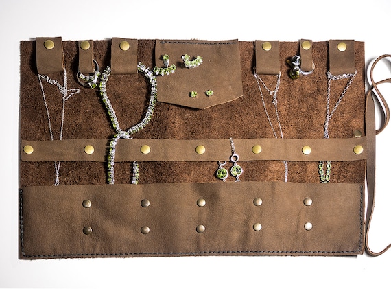 Qokeeu Organisateur De Bijoux De Voyage, Sac De Rangement Portable