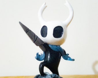 Hollow Knight Figure Polymer Clay Custom Sculpture Handmade Figurine Commision Open Gamer Gift