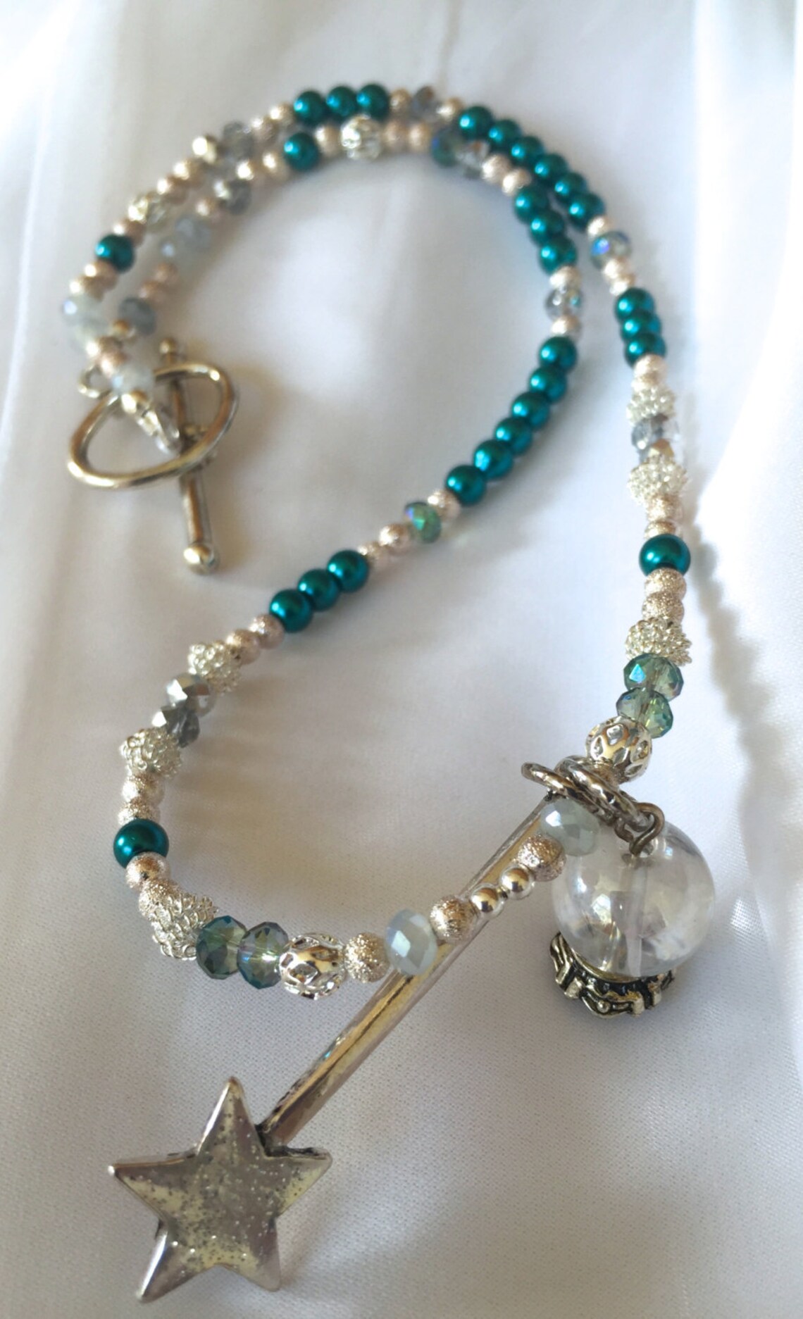 Fairytale Charm Necklace. Girl's Jewelry. Charm Necklace. Etsy