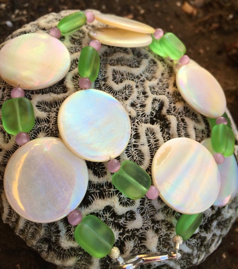 Shell Necklace. Mermaid Jewelry. Ocean Inspired Jewelry. Etsy