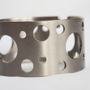 Handmade titanium bracelet