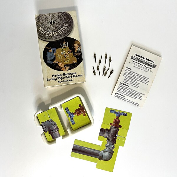 Waterworks Leaky Pipe Game Etsy