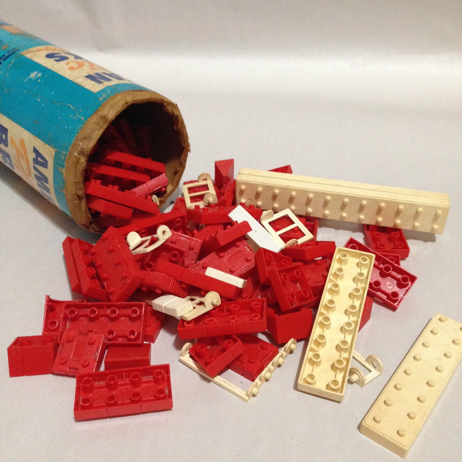 American Plastic Bricks by Elgo No. 705 1950 Vintage Toys Etsy
