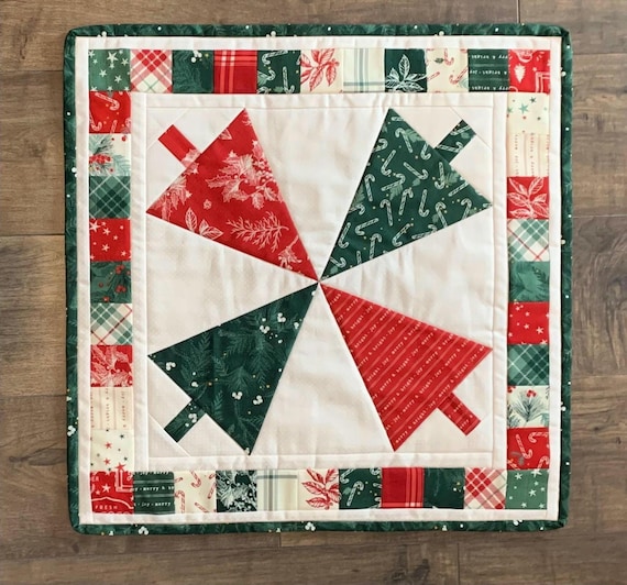 NEW FABRIC OPTIONS | Quilted Table Runner | Handmade | Christmas