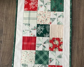 Quilted Table Runner | Handmade | Christmas