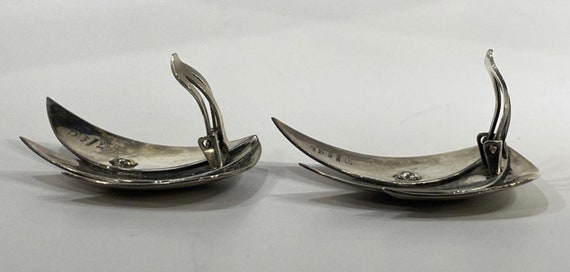 Georg Jensen Denmark Sterling Silver Earrings No … - image 4
