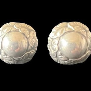 Georg Jensen Danish Sterling Silver Earrings Design No. 74