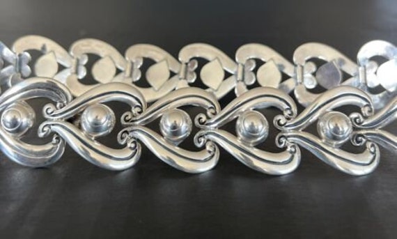 Vintage R. Rivera Taxco Mexico Sterling Silver 30… - image 7