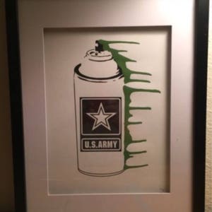 Pop Art Graffiti Pop Art Geschenke US Army, Armee Logo, US Armee Flagge Dekor, Geschenke für Männer, US Armee Familie, Armee Wohnkultur, Armeeoffizier, Geschenk für Papa,