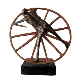 RARE Robert William Hinds Brutalist Figurative Sculpture