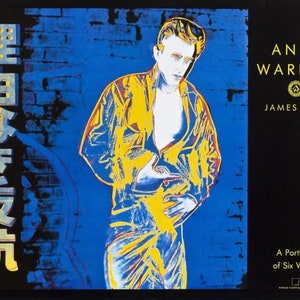 James Dean Rebel Without a Cause Lithographs By Andy Warhol Set of 2