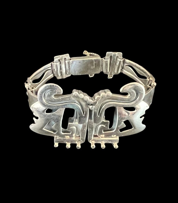 Salvador Teran Style Mexican Modernist Silver Azte