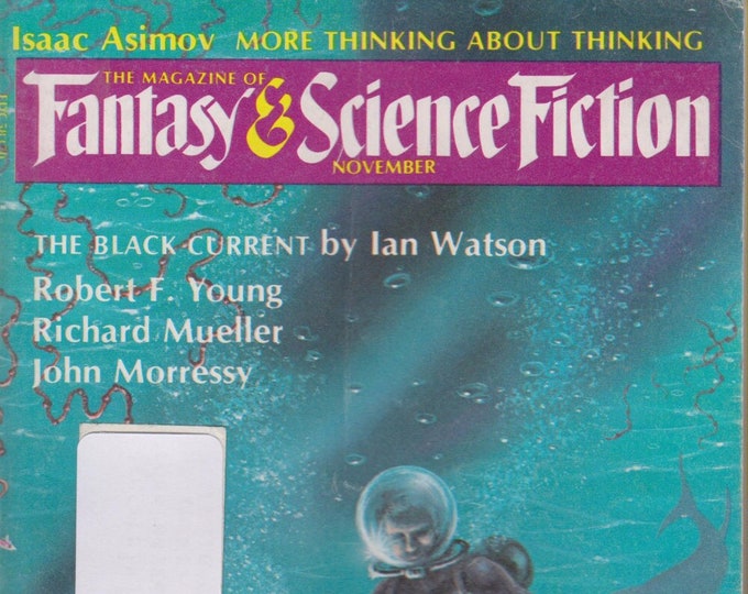 Fantasy & Science Fiction November 1983 The Black Current by Ian Watson (Magazine: Science Fiction, Fantasy)