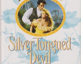 Silver-Tongued Devil by Jennifer Blake (Hardcover: Romance)  1996