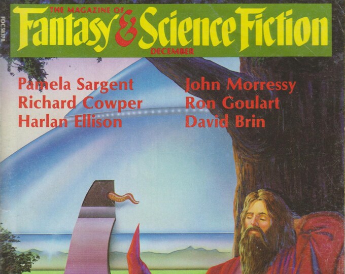 Fantasy & Science Fiction Magazine December 1986 Spirits From the Vasty Deep Cover