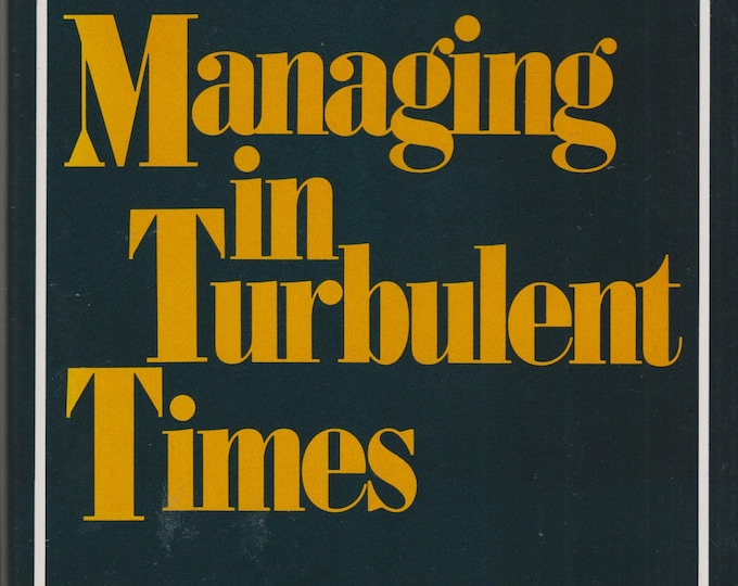 Managing in Turbulent Times (Hardcover, Business)