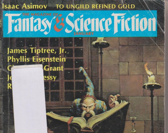 Fantasy & Science Fiction January 1983 Mirror of the Soul (Magazine: Fantasy, Science Fiction)