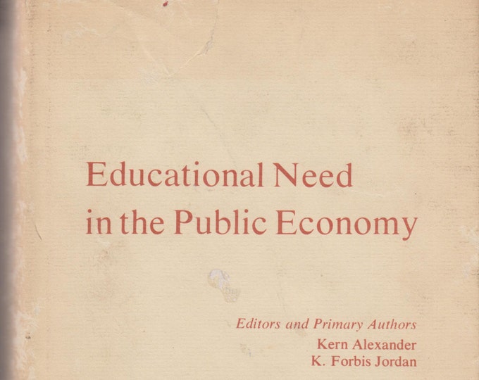 Educational Need in Public Economy (Hardcover, Educational, Teaching) 1976