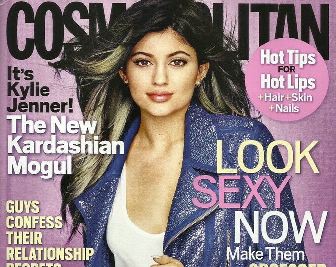 Cosmopolitan  February 2015 It's  Kylie Jenner The New Kardashian Mogul (Outer Ad Before Cover) (Magazine: Women's)